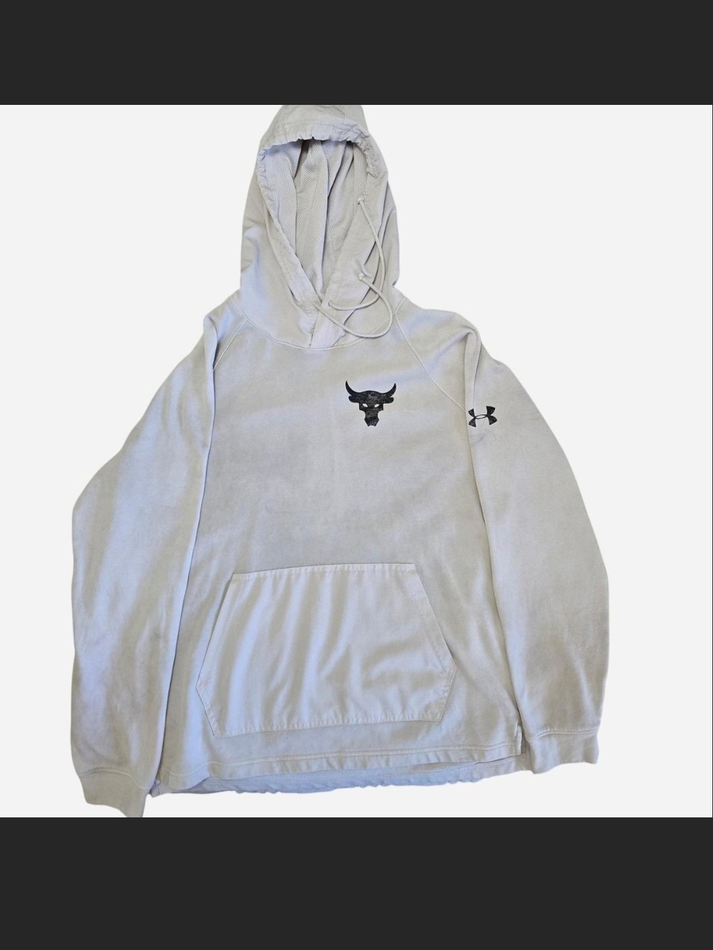 Under Armour Project Rock Snake Graphic Terry Hoodie Mens Large 1355633